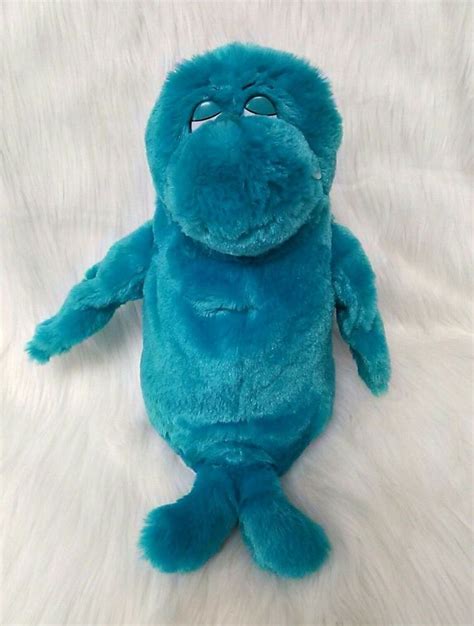 blue walrus plush toy